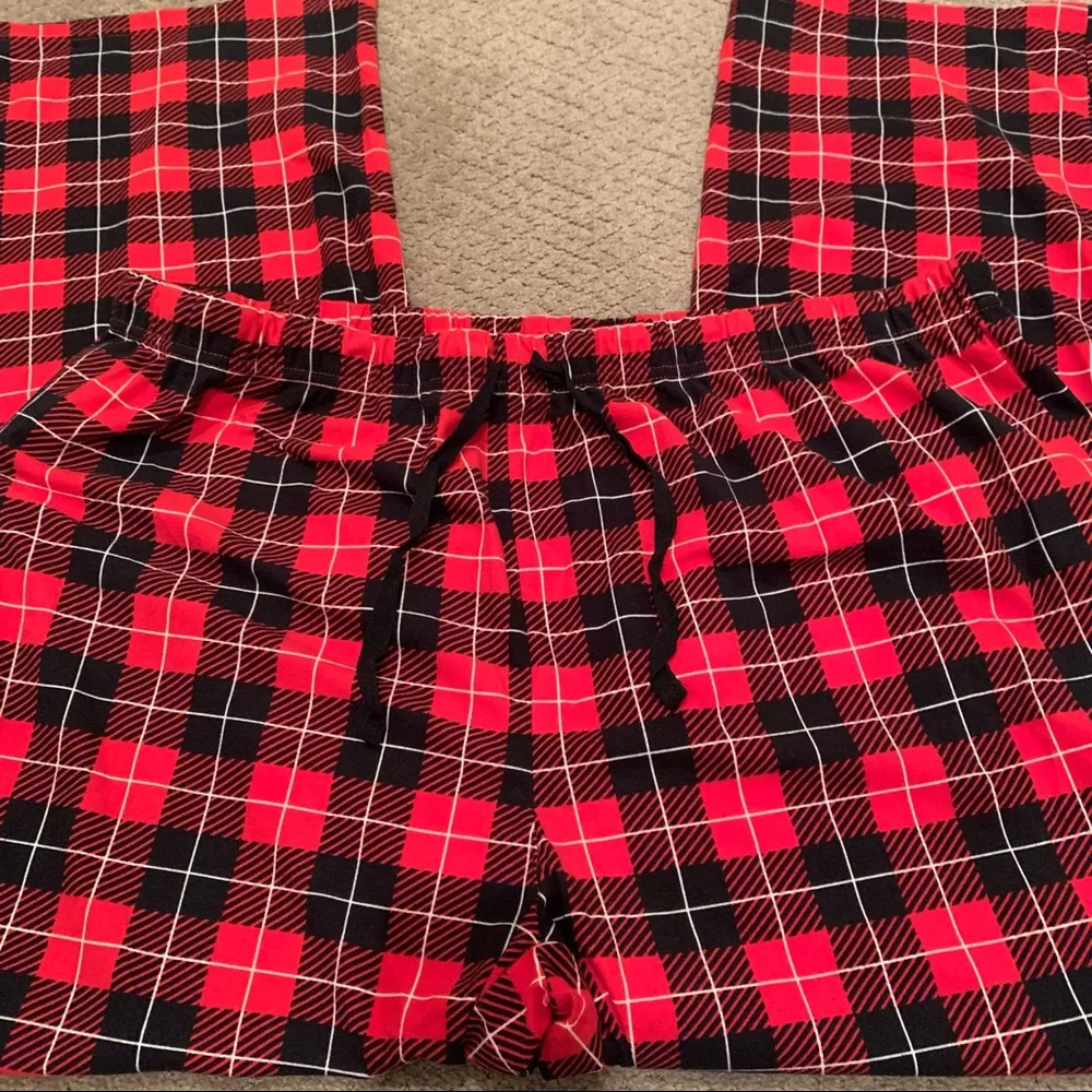 NWOT New Nap Chat Ladies Plaid Super Soft PJ Pajama Pants 2X - Image 4