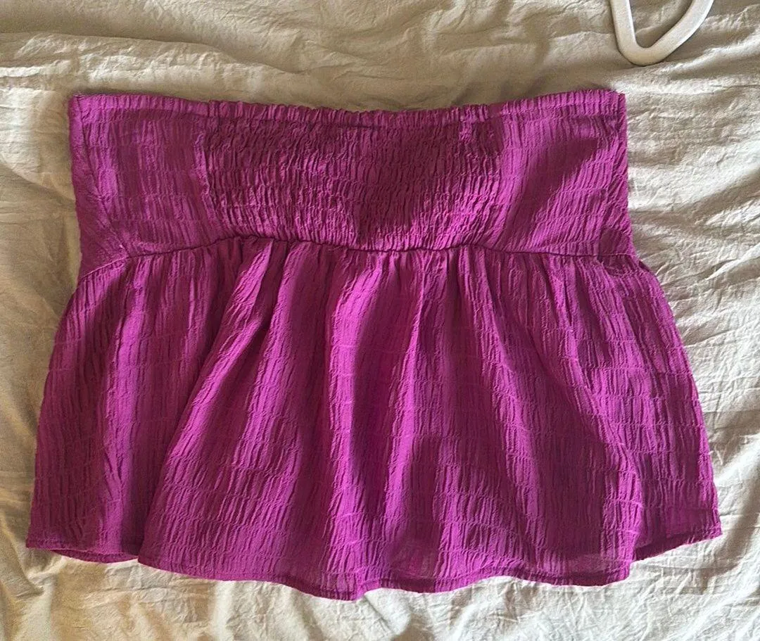 Magenta Crop Top - Image 2