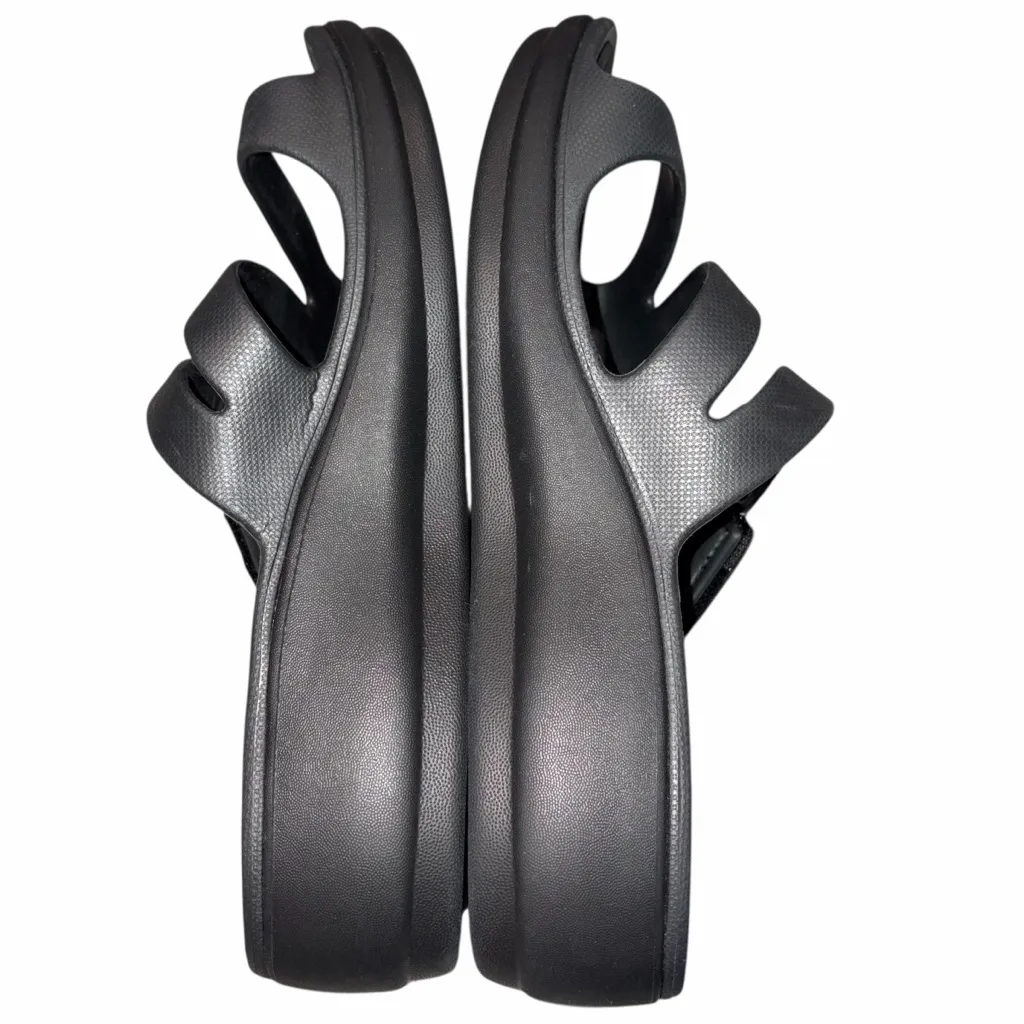 NEW Skechers Foamies Black Arch Fit Ascend Sweet Pea Slide Sandals Shoes size 10 - Image 5