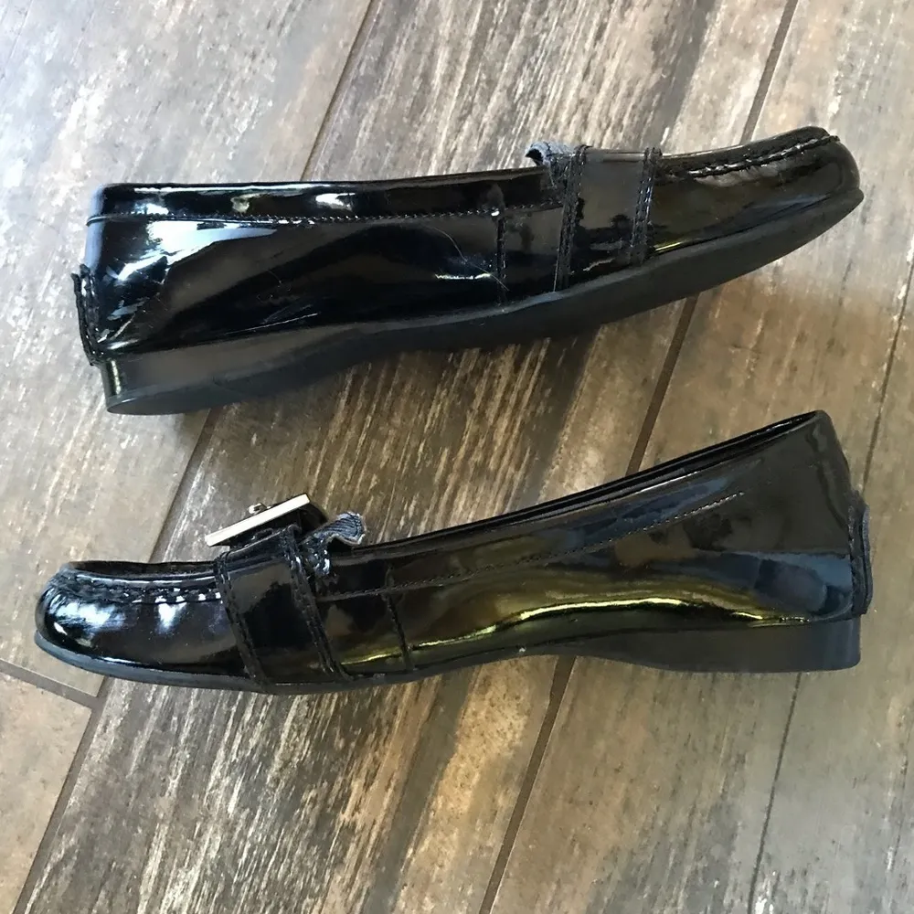 FRANCO Sarto plaid patent leather Shiloh flats size 7.5 - Image 7