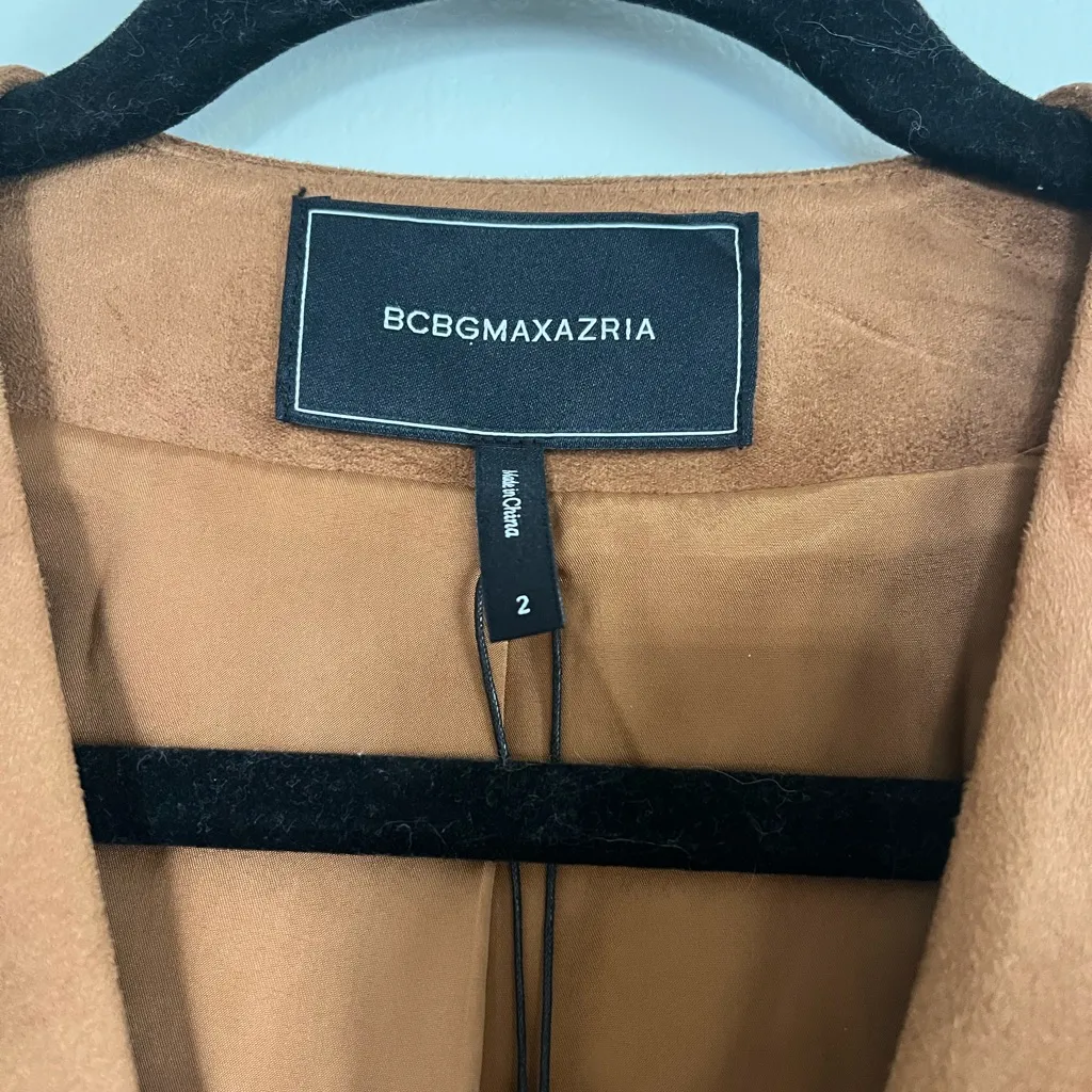 BCBG Suede Vest - Image 4