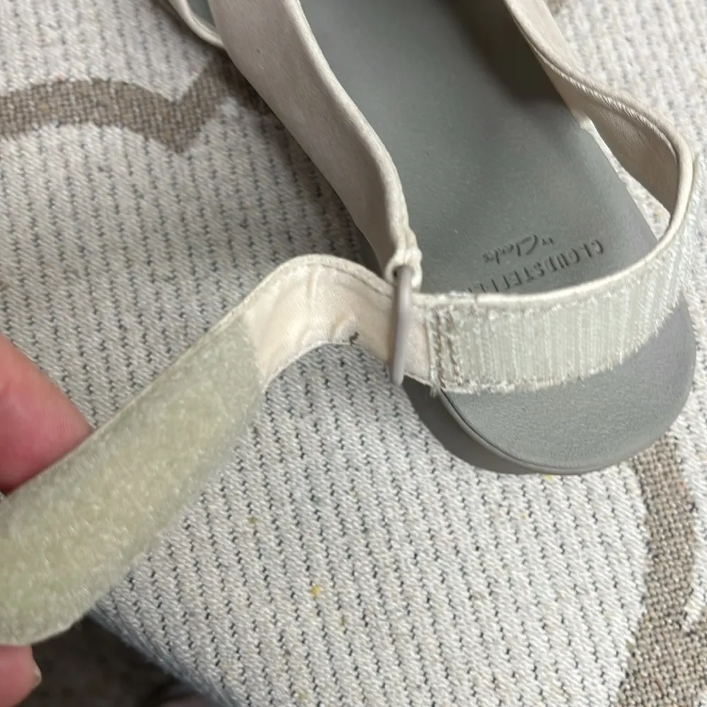 Cloudsteppers by Clarks Caddell Bright Wedge Sandal size 10W - Image 16