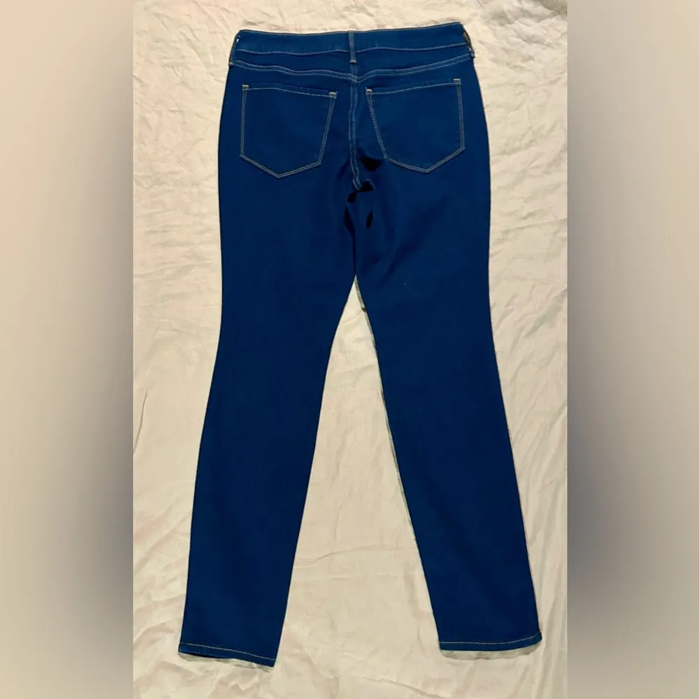 NWT Old Navy pop icon mid-rise dark denim (w stretch) petite 9 women - Image 3