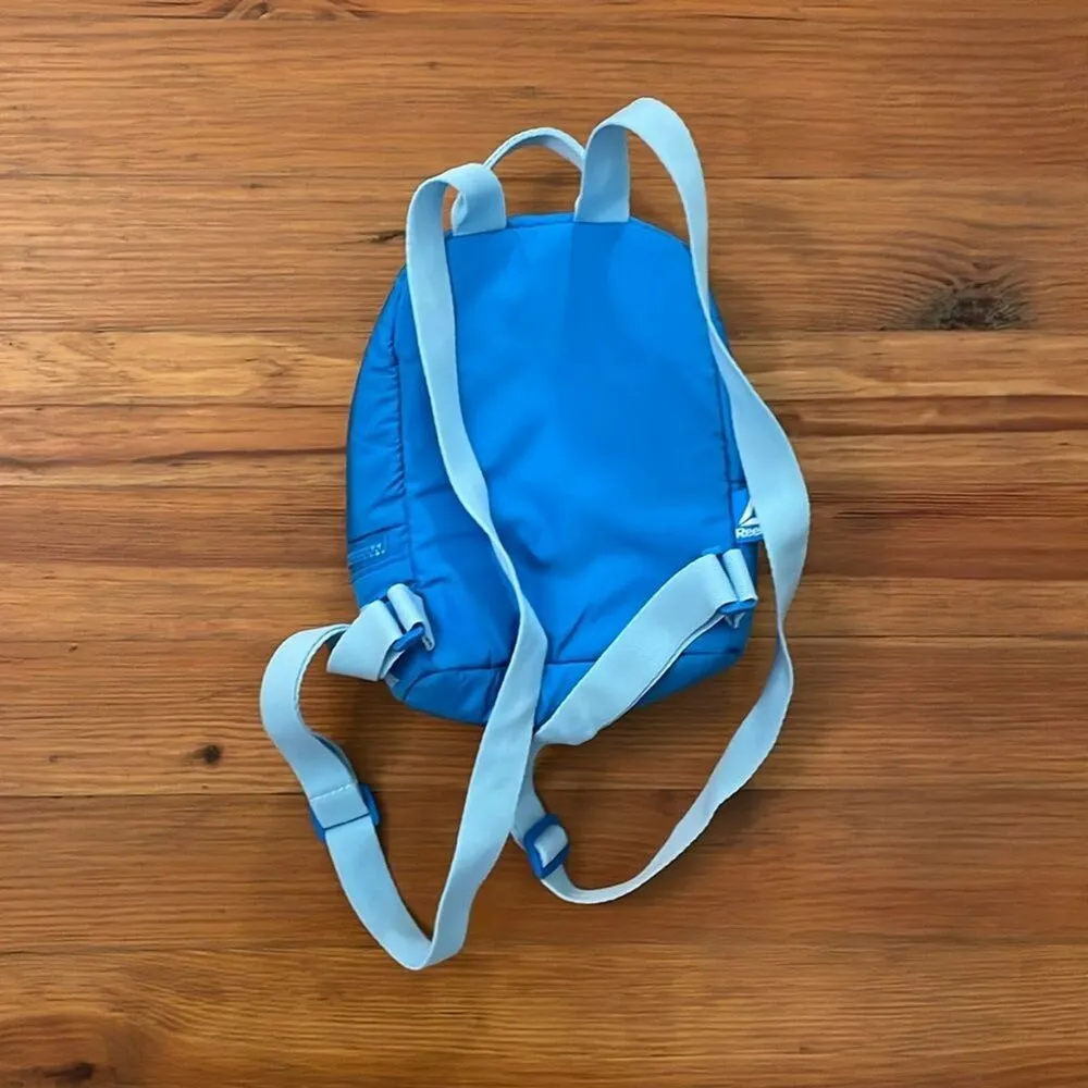 Reebok Blue Cottie Mini Backpack Bag Travel School Lightweight - Image 3