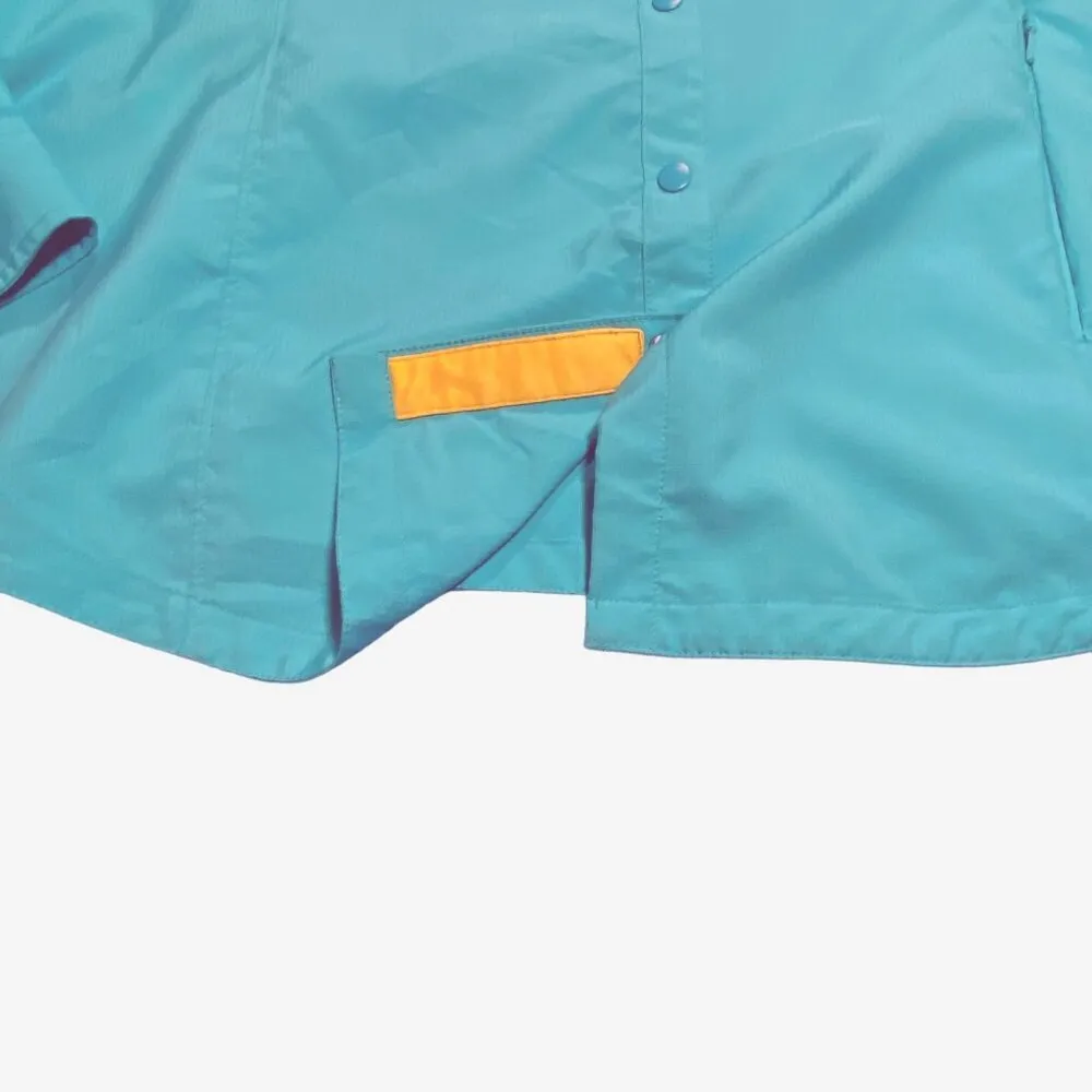 Duluth Trading Co. Women's XL Teal Aqua Blue Button - Image 5