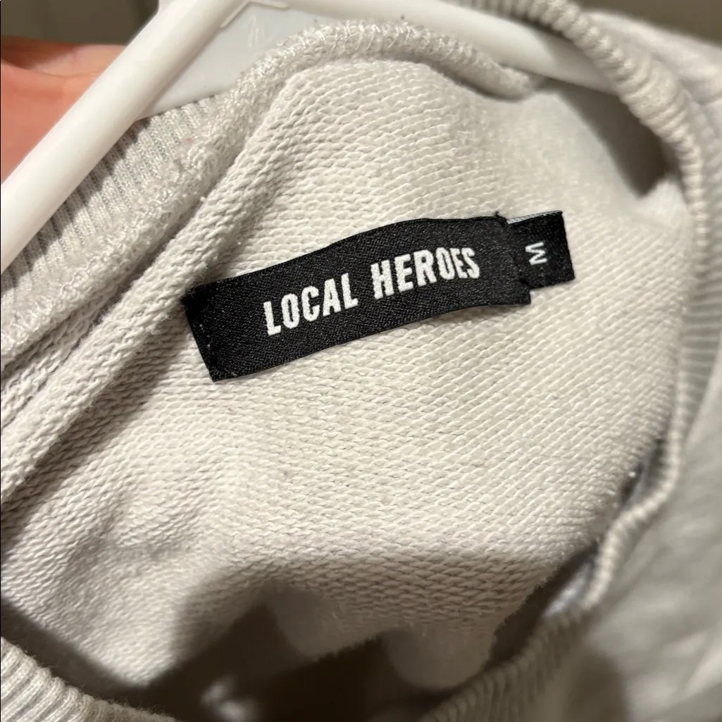 Local Heroes Revolve Sweatshirt cropped drawstring athleisure loungewear - Image 8
