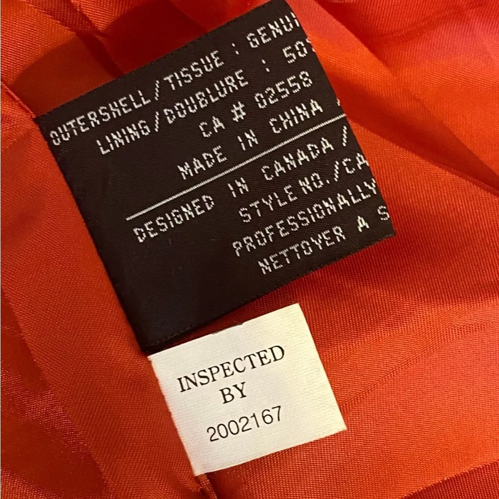 Genuine red leather jacket | Danier Canada - Image 7