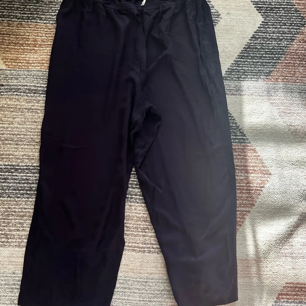 Dark Blue Elastic Pants Size undefined - Image 2