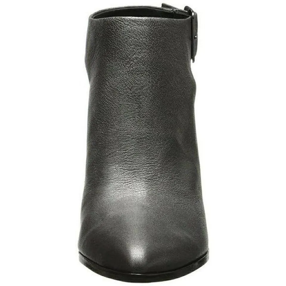 Pour La Victoire Zuri Pewter Metallic Cut-Out Booties (Size 8M) Y2K‎ - Image 3