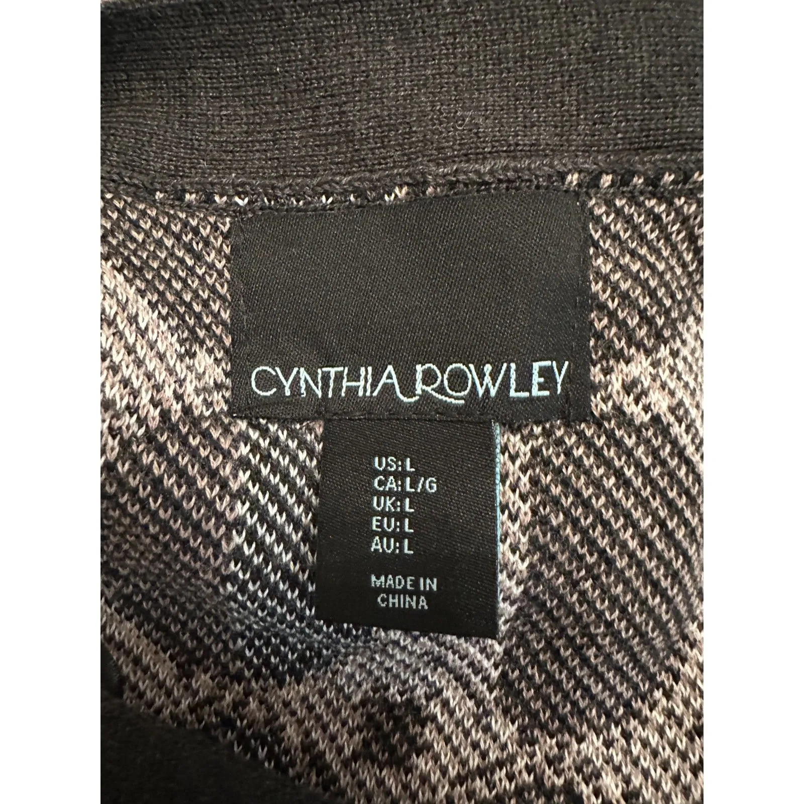 Cynthia Rowley Black Brown Circle Mini Dress Size Large NWT - Image 4
