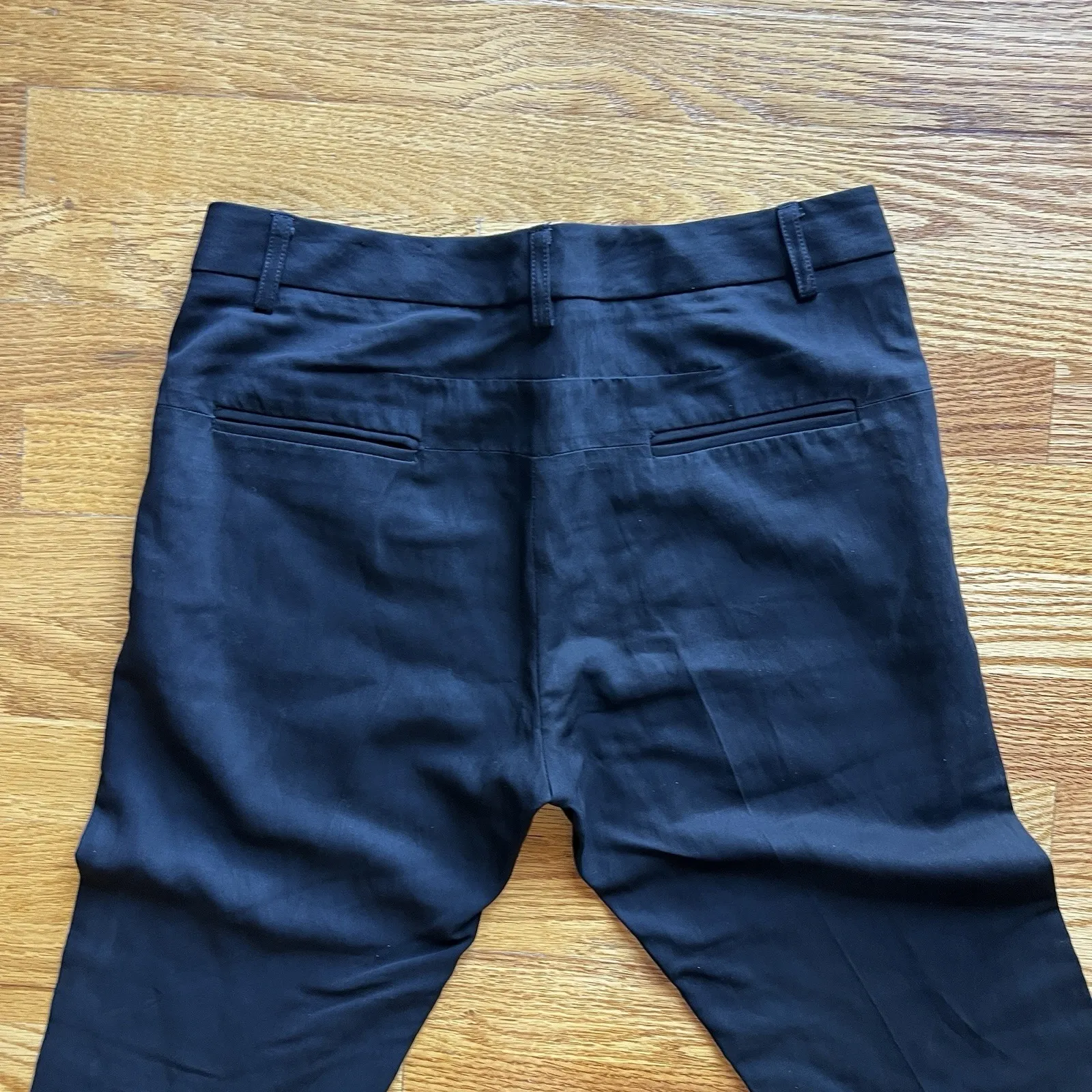 Nili Lotan Black Dress Pants Women's 2 Slim Trousers Tribeca Design Workwear NYC - Image 4