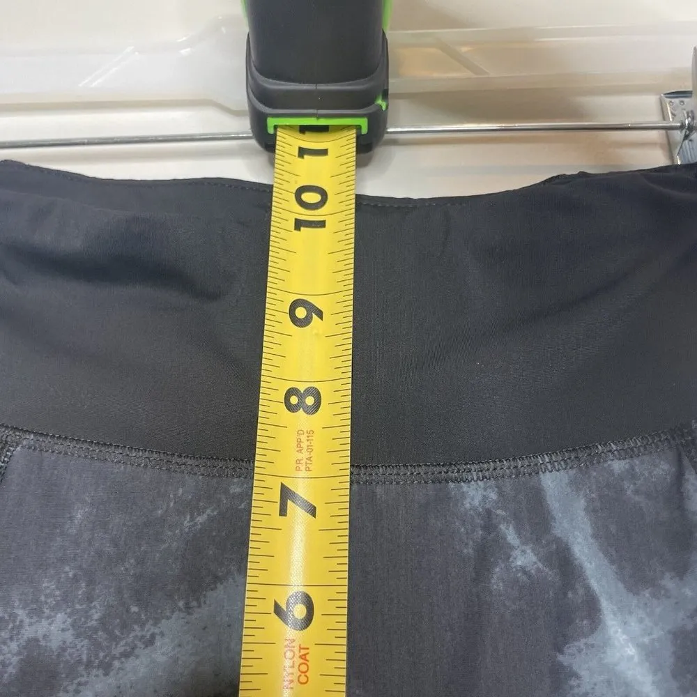 Sweaty Betty Black Blue Mesh Tie Dye Marble Leggings Size XS - Image 13