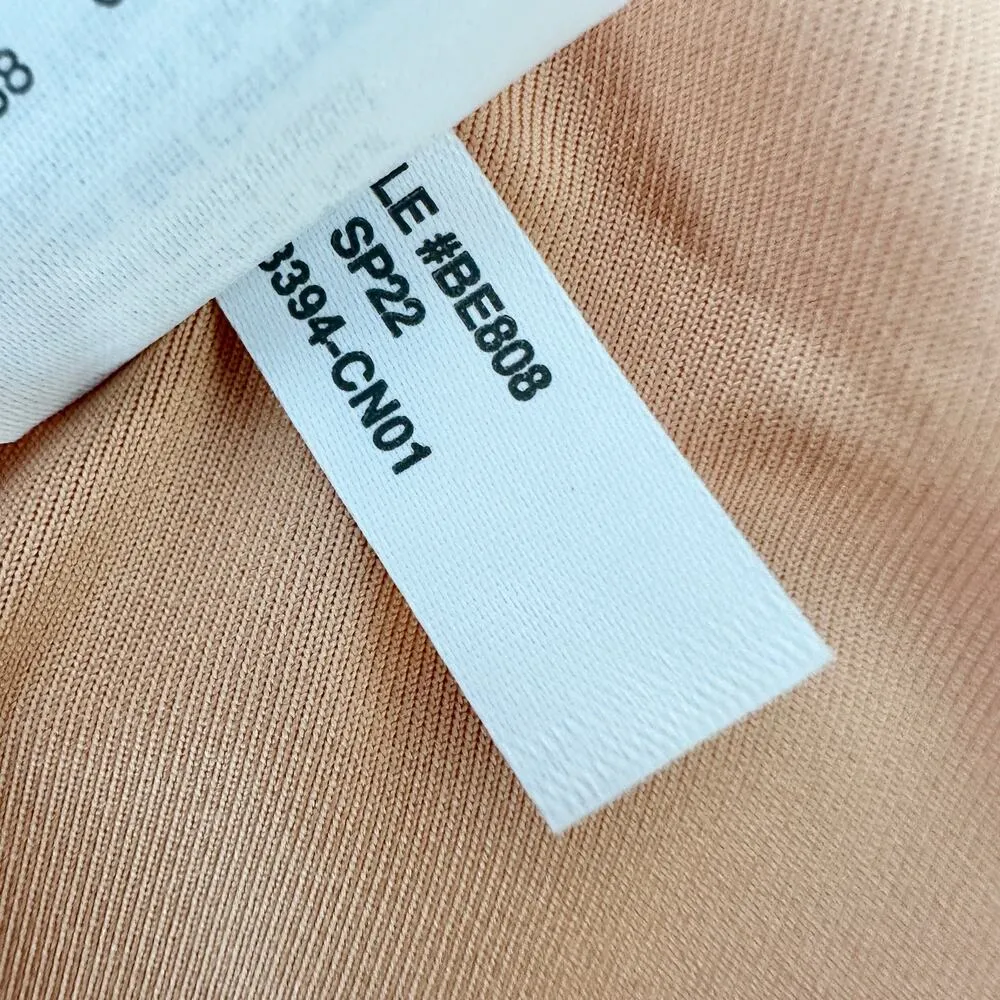 J.Crew Ribbed High Rise Cheeky Bikini Bottom Pink Beach Coastal Retro XXL NWT - Image 10