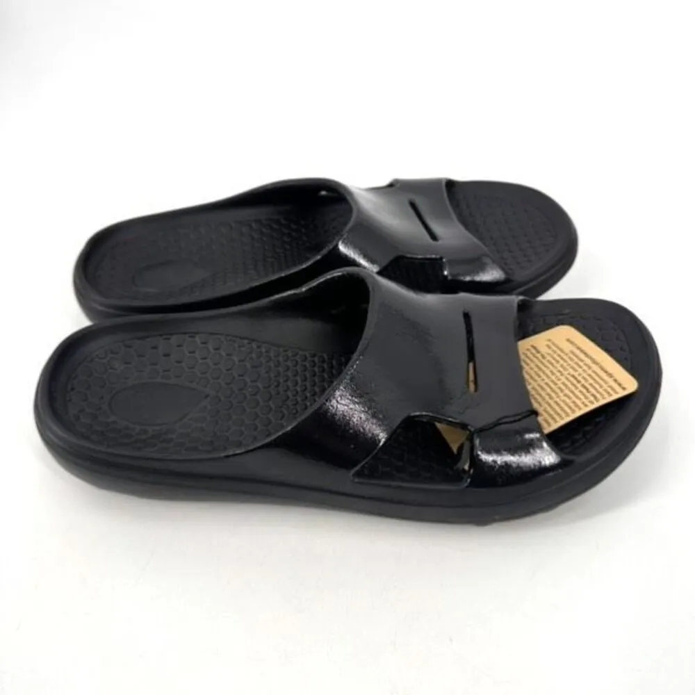 NWT Spenco Women's Fusion 2‎ Fade Slide Sandal Black Size 10 Orthopedic Shoe - Image 4