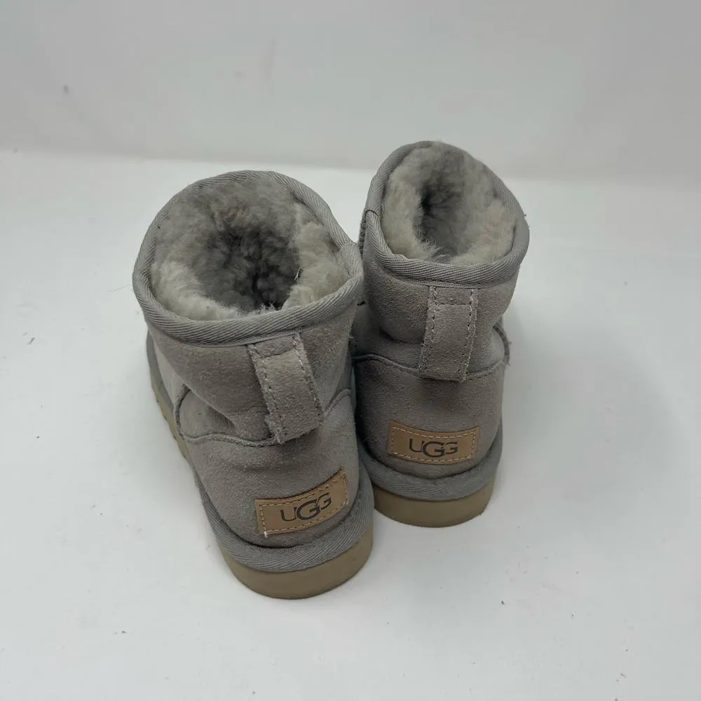 Ugg classic mini boots in grey campfire sz 5 - Image 7
