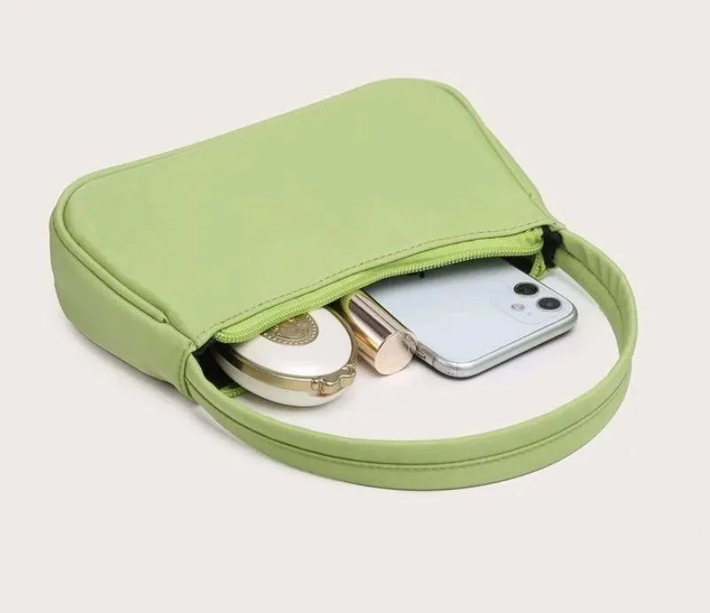 sage green shoulder bag - Image 4