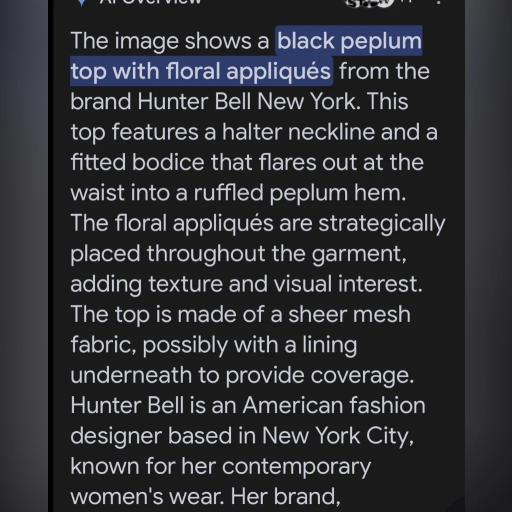 Leather and lace Hunter Bell Black Mesh classy sexy sz 0 - Image 8