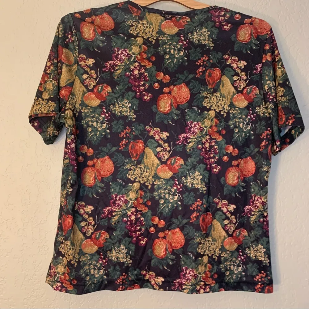 Vintage Blair Fruit Graphic Tee Shirt Size M - Image 2