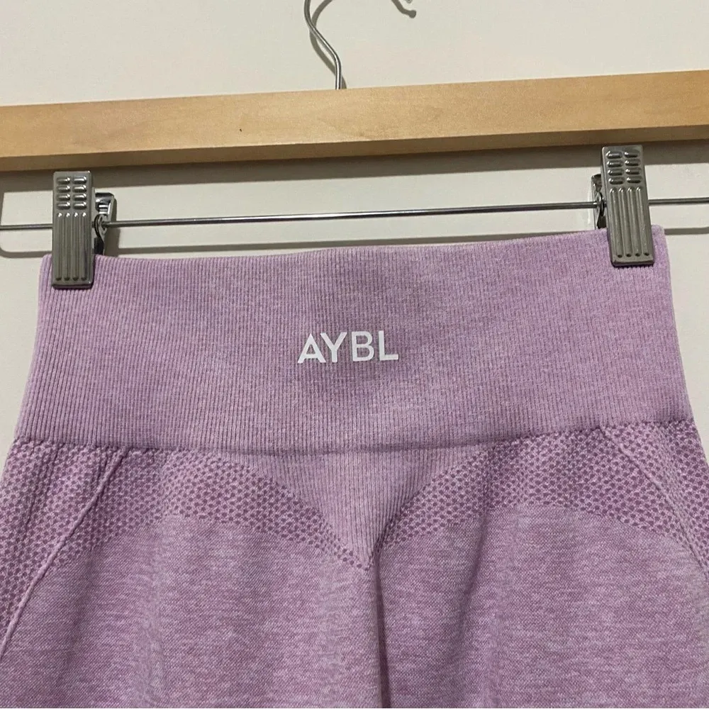 AYBL Light Pink Seamless Style Workout Leggings - Image 7