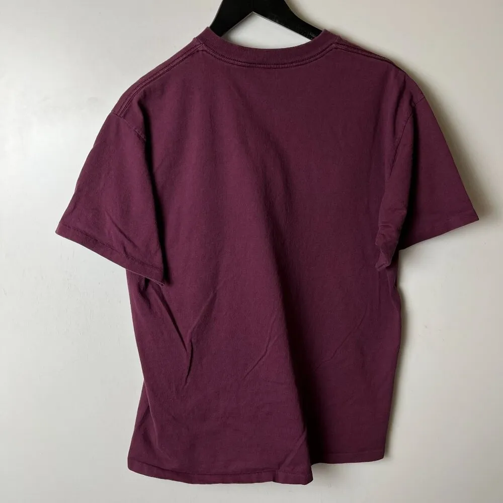 Virginia Tech Hokies T Shirt Vintage 90s Large L Purple Graphic Tee - Image 3