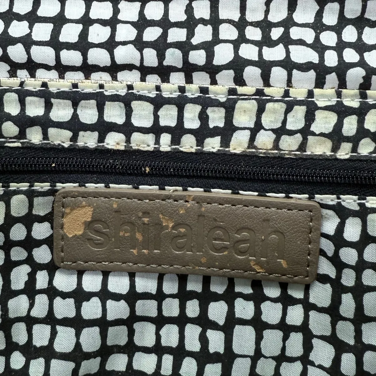 Shiraleah Natural Woven Toggle Clutch Envelope Purse Handbag Tan / Beige - Image 6