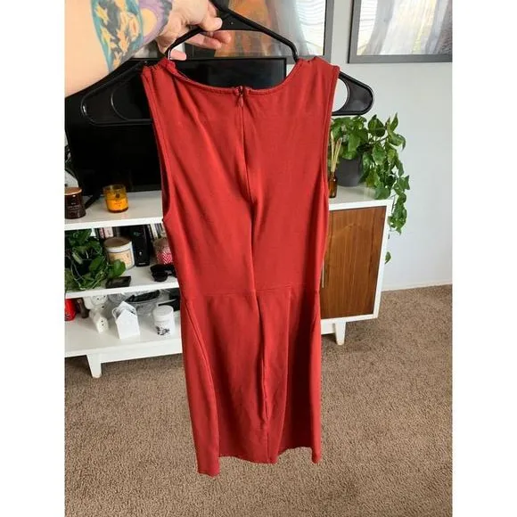 Mystic Women Red‎ Cocktail Dress Small - Image 2