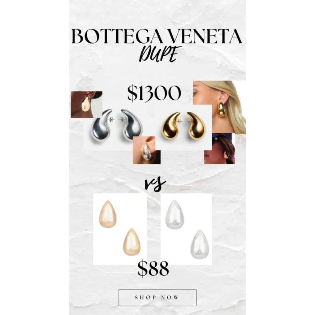 joolz by Martha Calvo X Revolve Drop Earrings in Gold New Womens Jewelry - Image 8