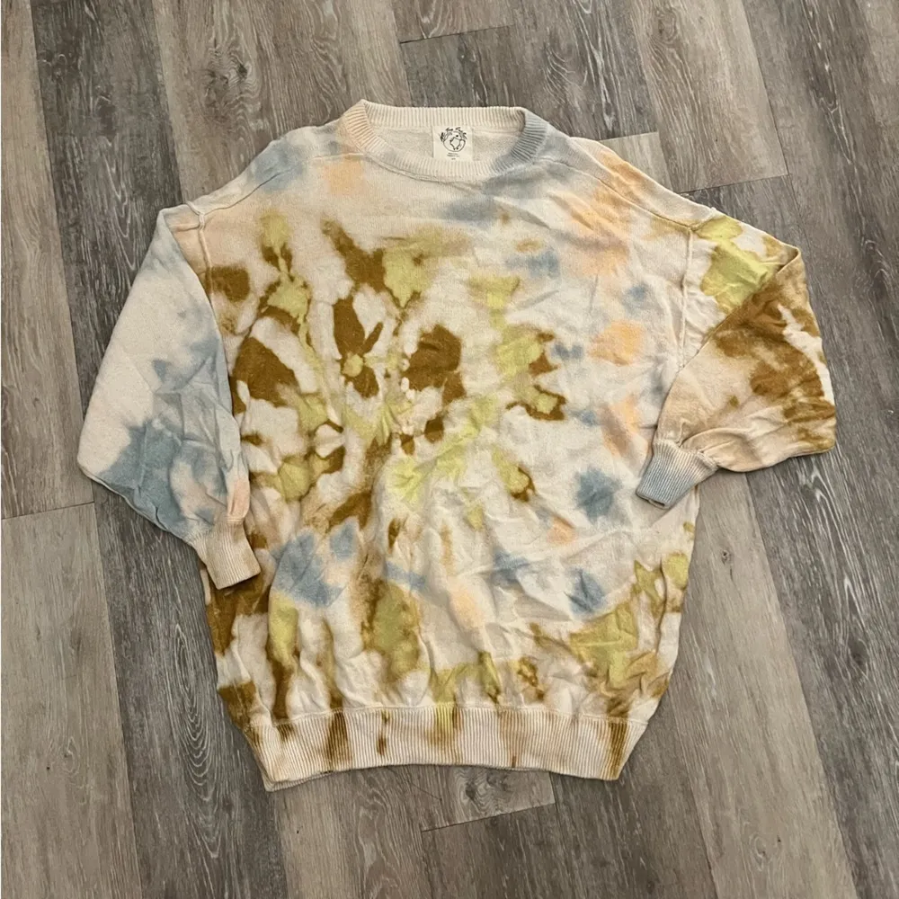 Free People Cosmos Tie Dye Oversized Pullover - Image 2