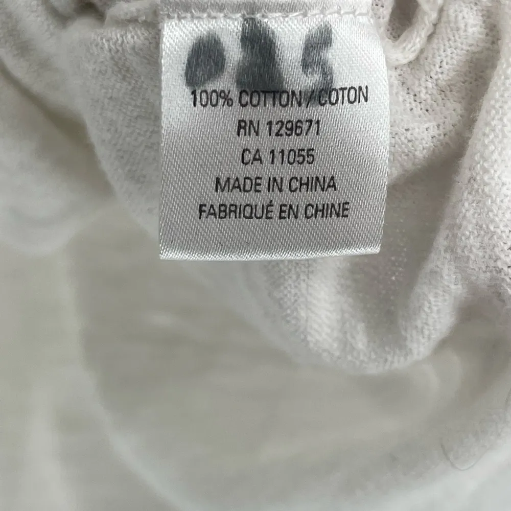 360 Sweater White Arwen Cotton Tie Tank Size Medium - Image 9