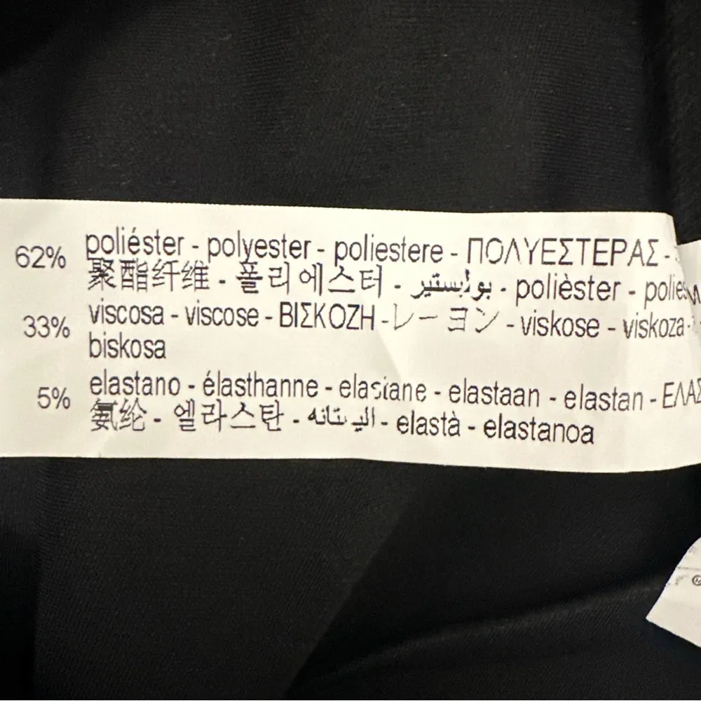 Zara Black Trousers Size XL | Wide Leg Dress Pants Office Workwear - Image 4