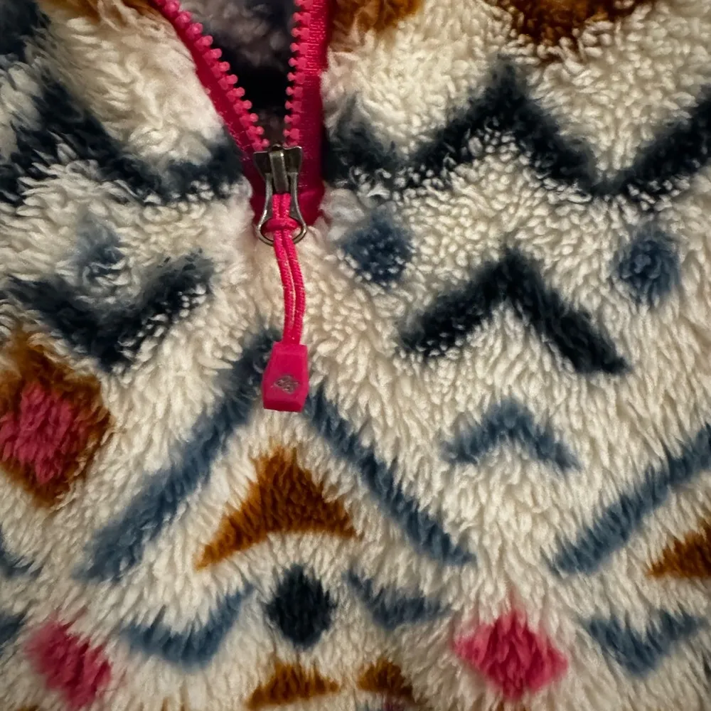Aztec Plush Fleece 1/4 zip Southwest Pullover size XXL - Image 5