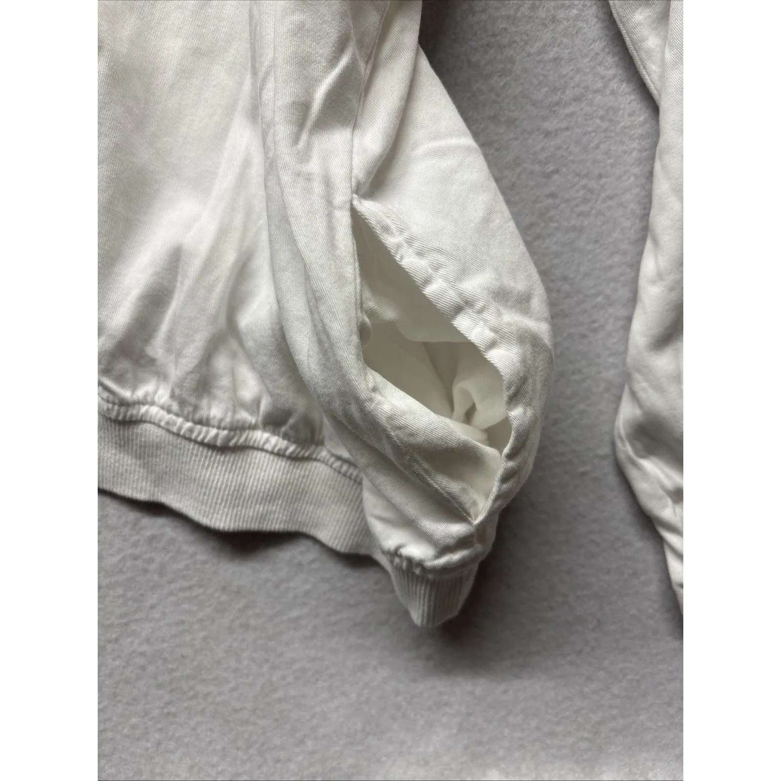 Crazy Shirts White Tropical Flowers Shirt XXL Drawstring Button Up USA Style 271 - Image 4