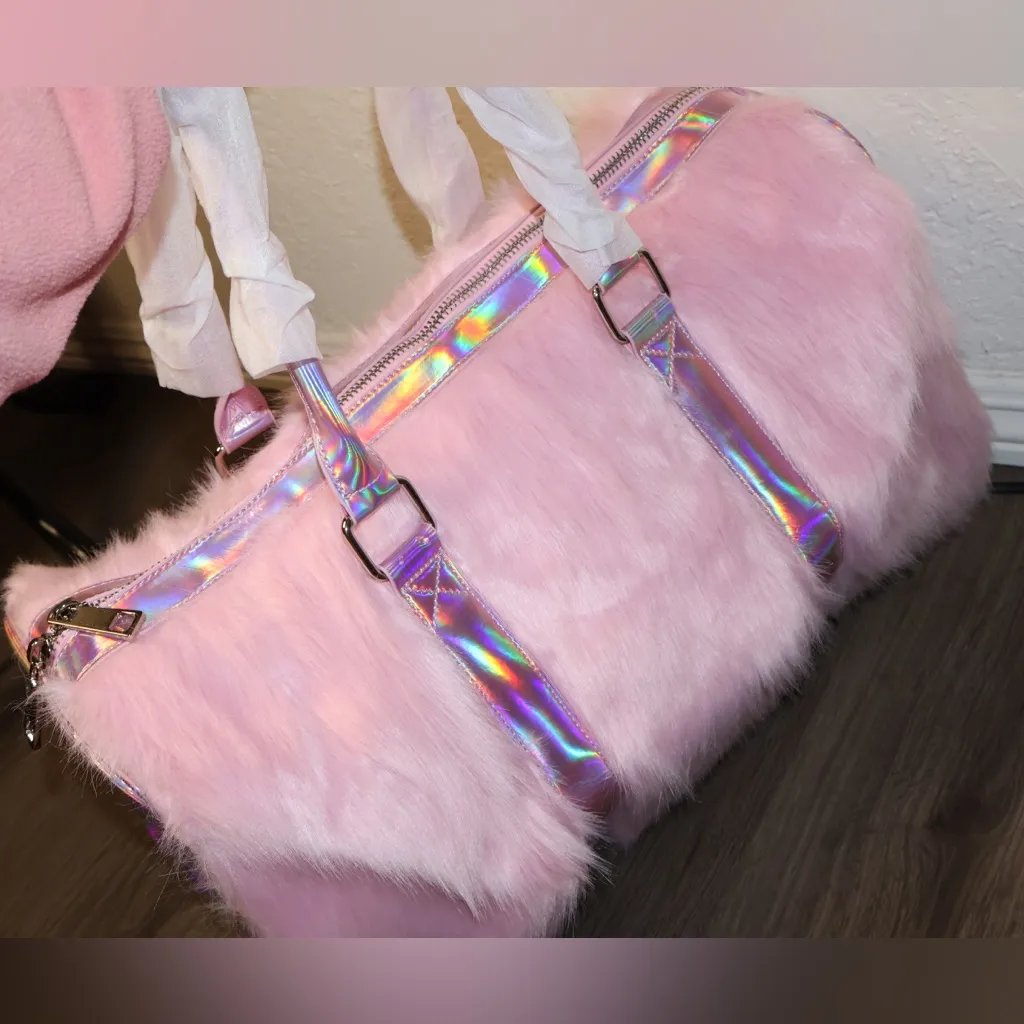 SHAGADELIC WEEKENDER Large pink bag - Image 2