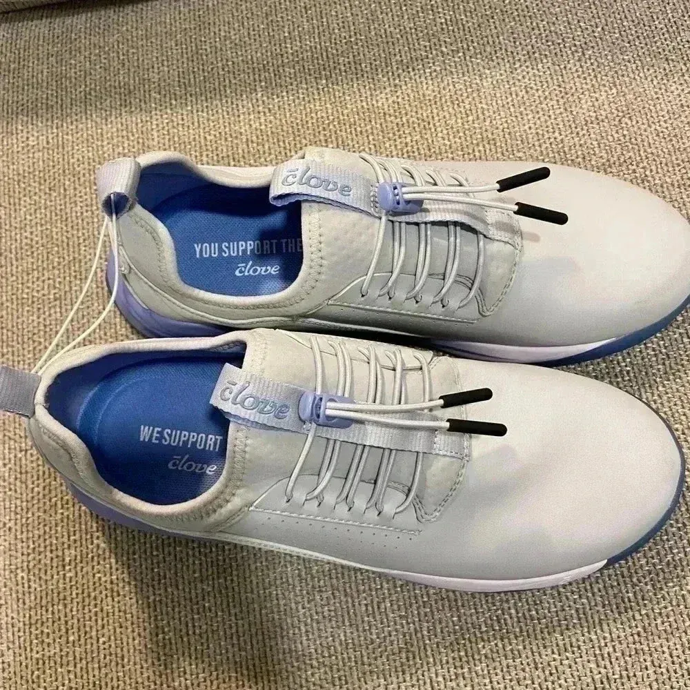 Women's Clove Nursing Comfort Tennis Shoes Grey Matter Blue Size 9.5 - Image 3