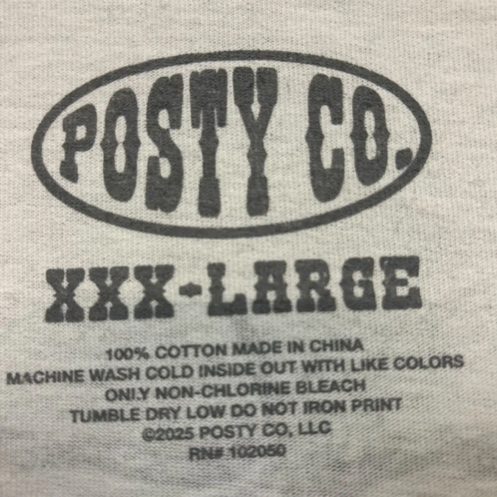 Posty Co Post Malone Big Stadium Tour T-Shirt Size XXXL - Image 4