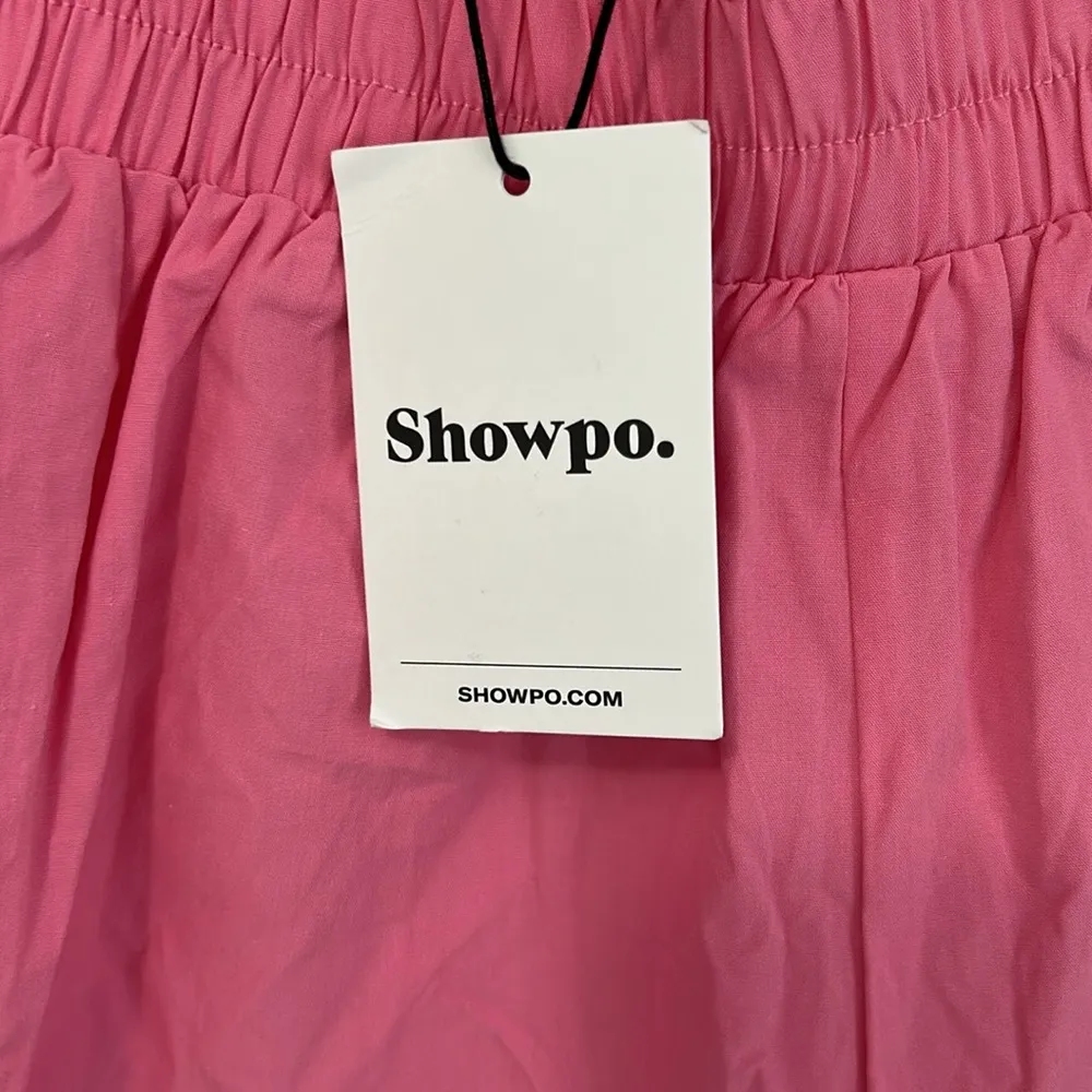 Showpo. Terah High Waisted Shorts Pink Size 8 - Image 6
