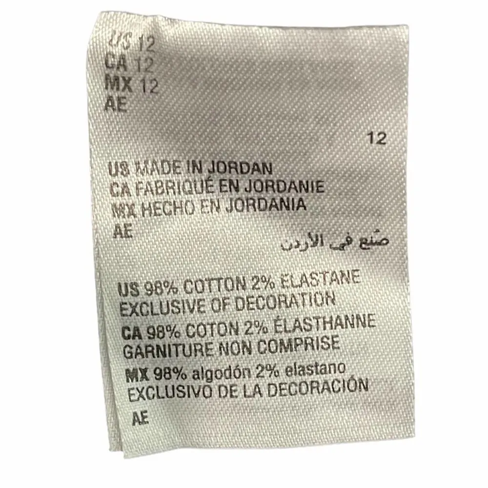 Style & Co Wild Puma Curvy Skinny Jeans Animal Print Colored Denim Black Gray 12 - Image 9