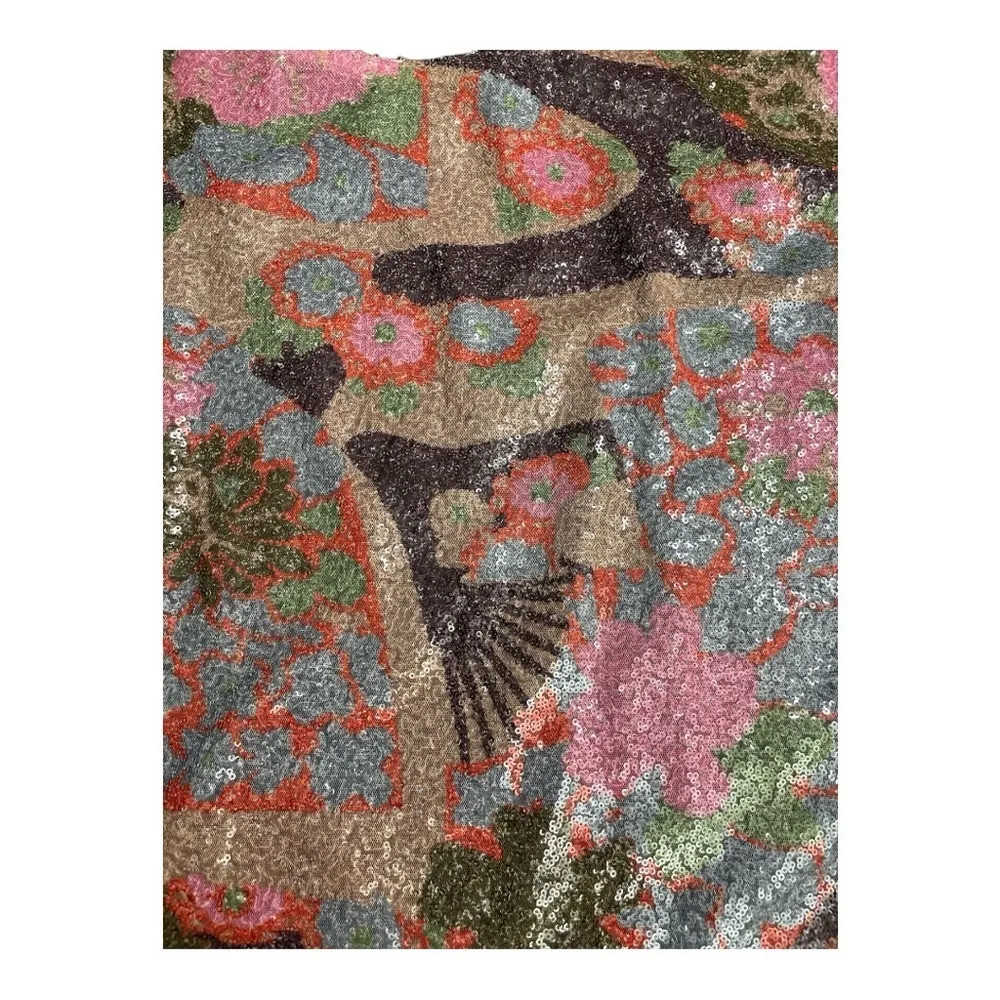 Nanette Lepore  Pop Art
Sequined Oversize Body Tee
Sz. Small - Image 10