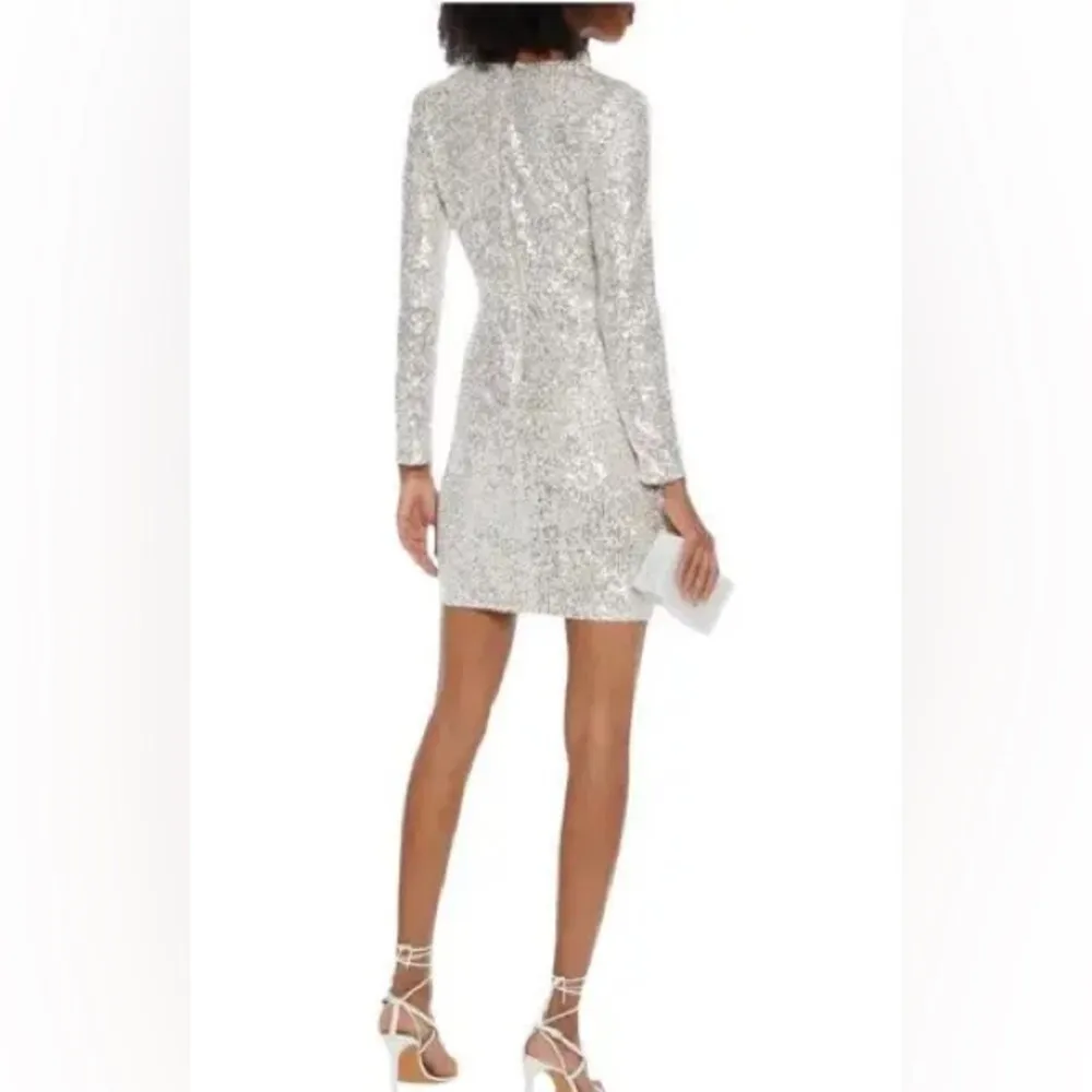 Belle Badgely Mischka Sequin Dress Size 4 - Image 2