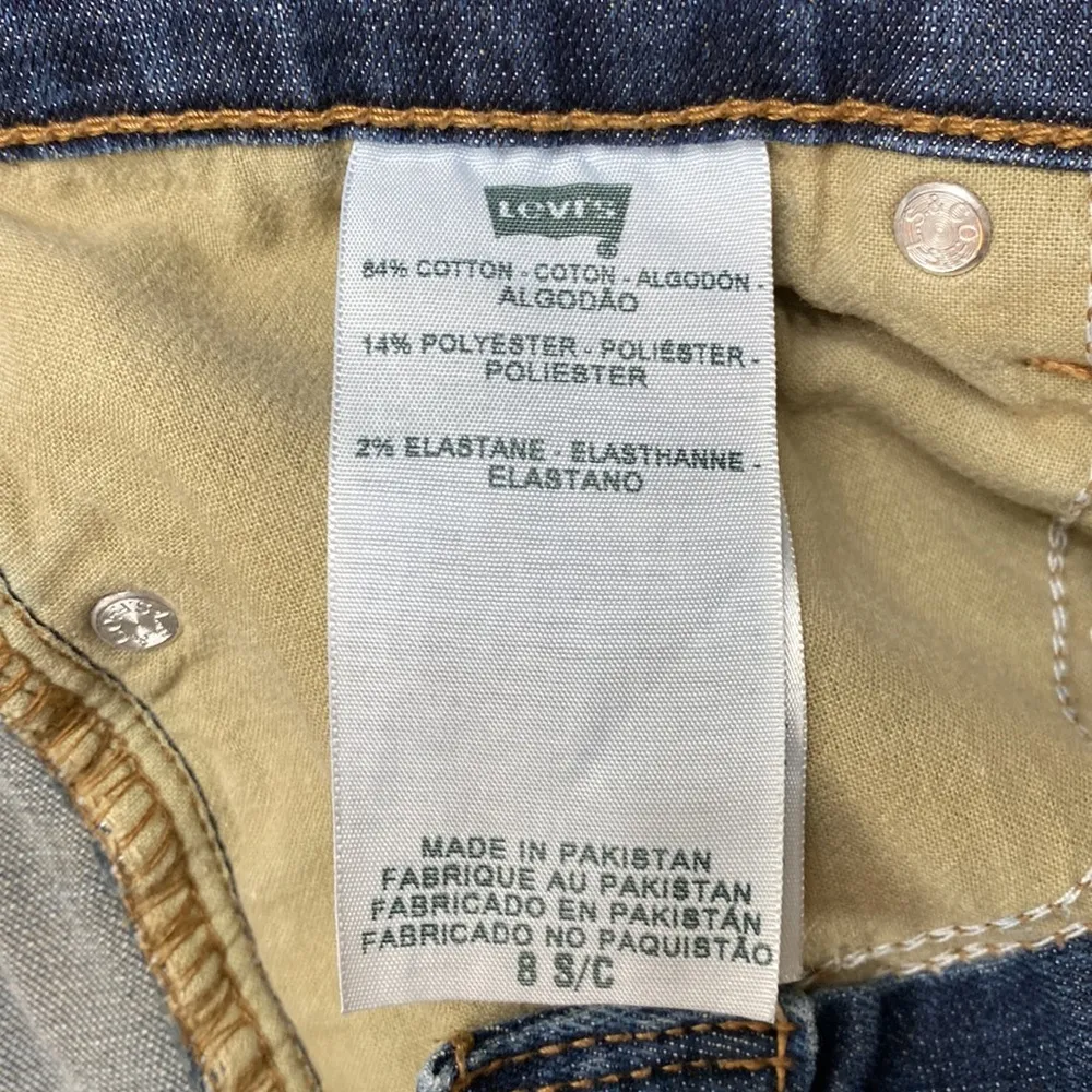 Vintage Levi’s perfectly slimming 512 straight leg size 8 short / 29 - Image 7