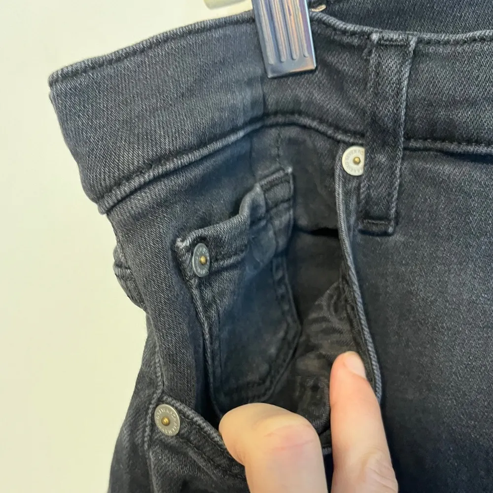 7 For All Mankind Luxe Vintage Button Fly High Rise High Waist Josafina - Image 7