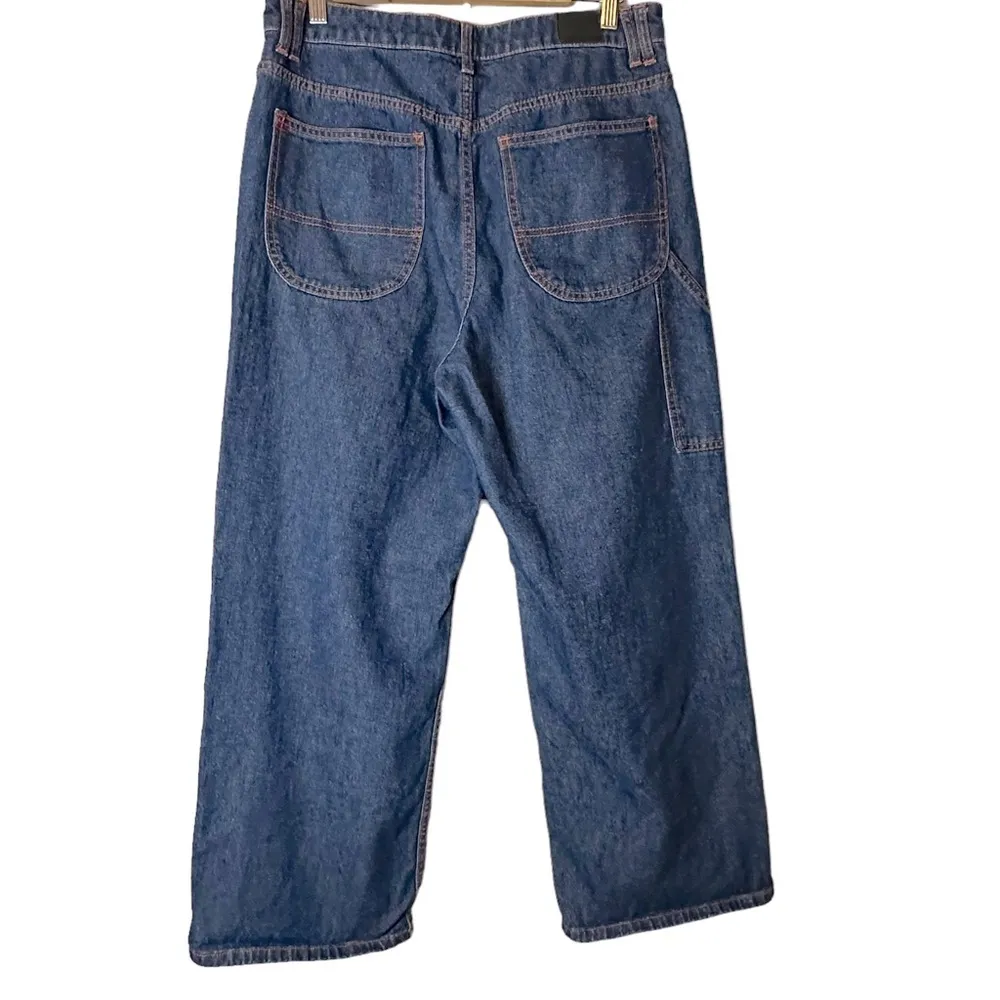 Urban Outfitters BDG High‎ Waist Cropped Farmer Jeans OB1106847 Size 30 - Image 6