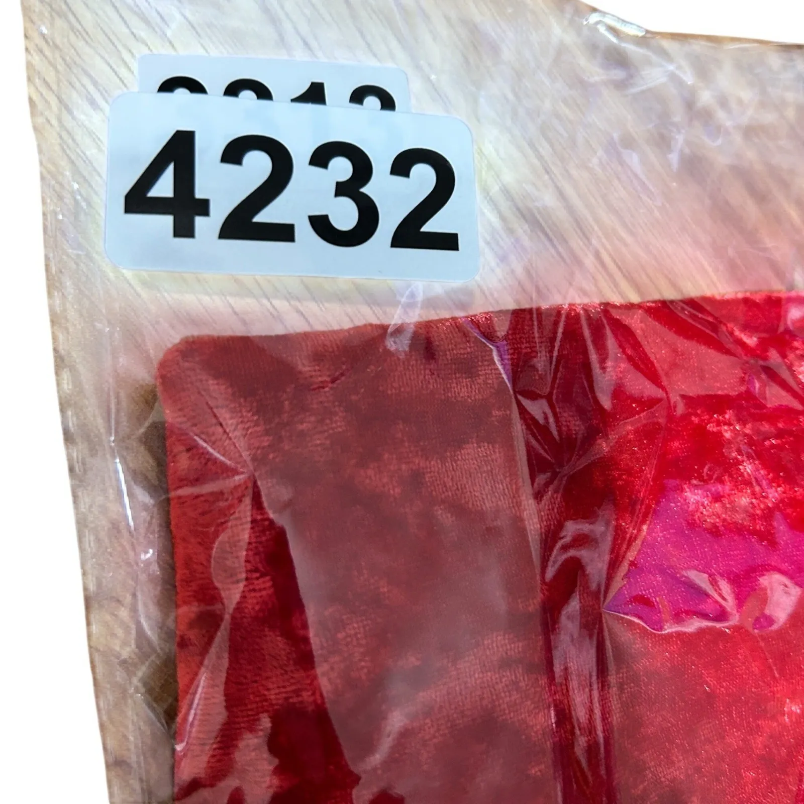 No Boundaries Juniors Y2K Velvet Lace Trim Cami Top M 6/7 Red Fitted Lace Trim - Image 8