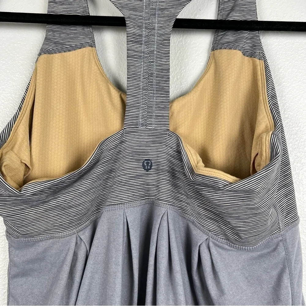 LULULEMON Power Dance Tank Gray‎ Sz 10 - Image 11