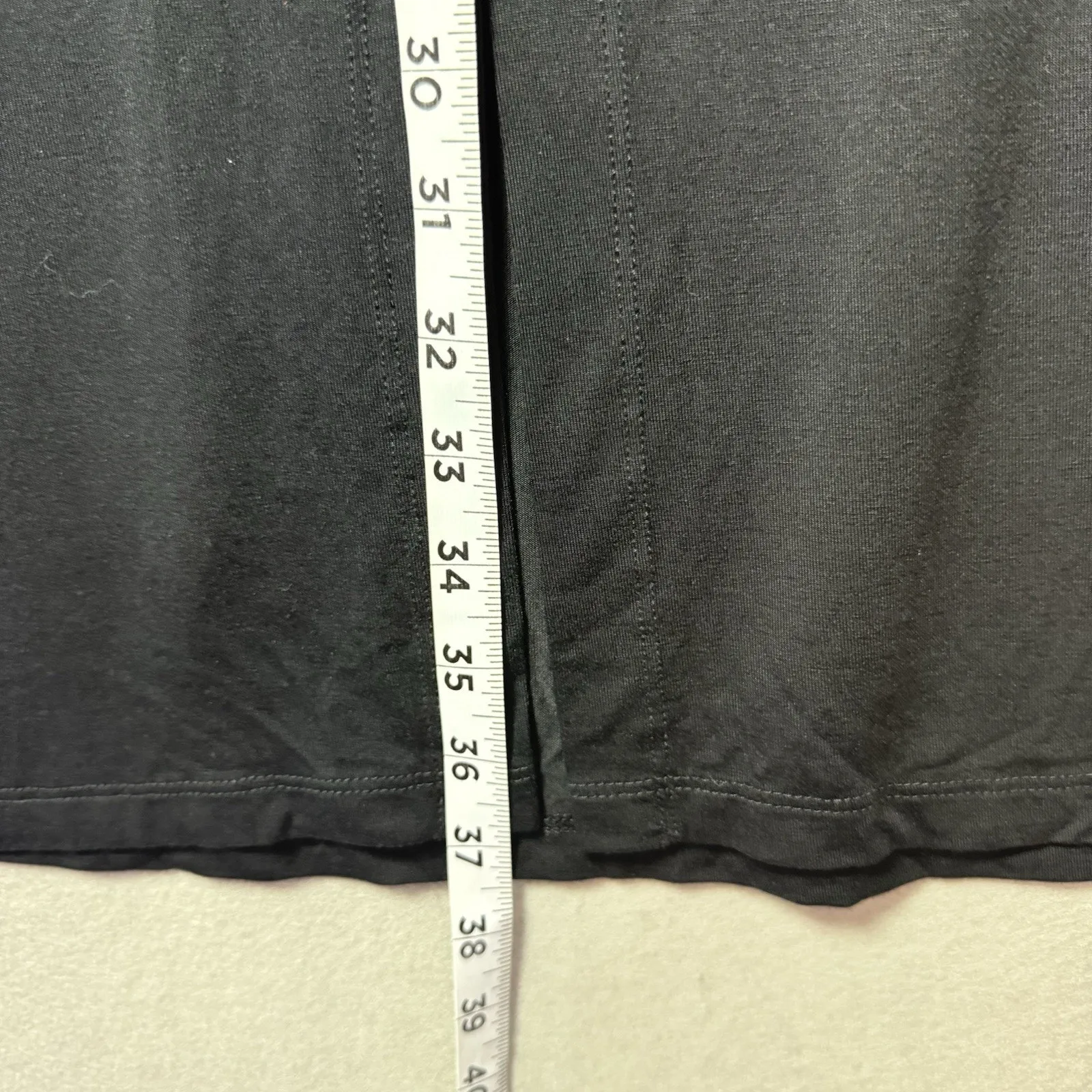 Shore Dress Women Black Sleeveless Tank Midi Button Front Stretch USA M Size M - Image 9