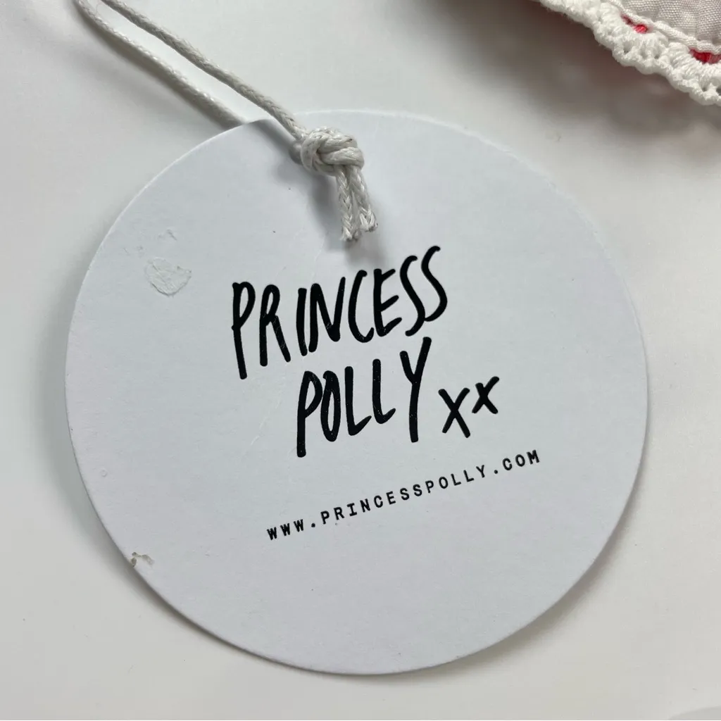 NWT Princess Polly Maddie Top Crop Floral Pink White Ruched Shirred‎ Crop Size 4 - Image 14