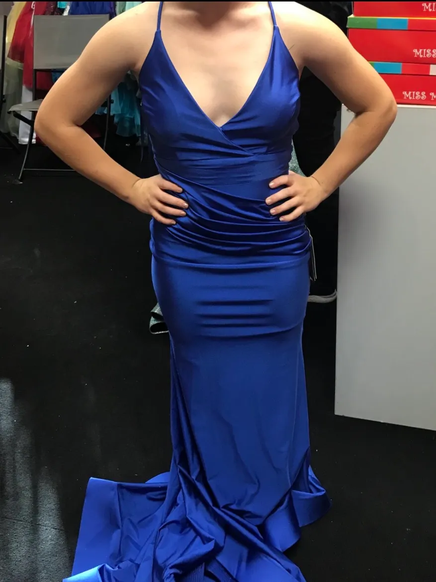Royal Blue Prom Dress - Image 2