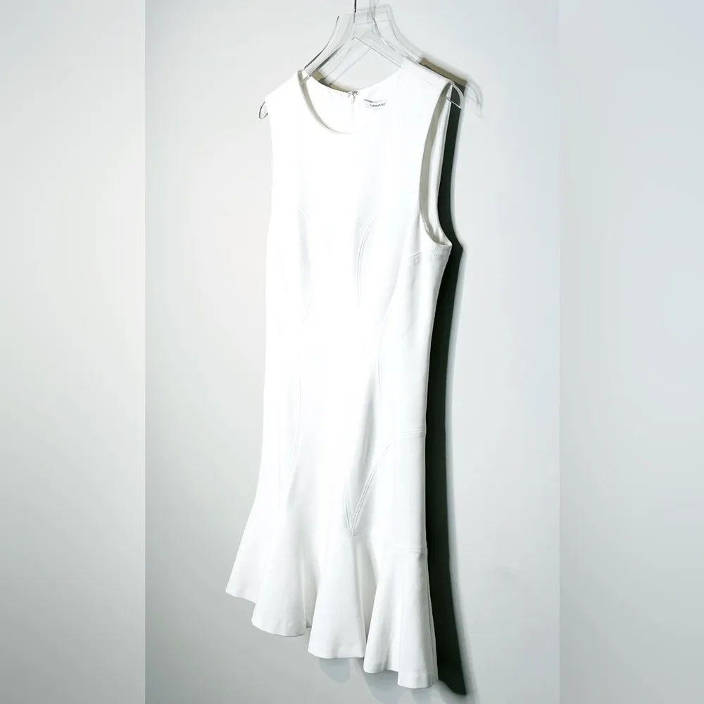 Diane Von Furstenberg White Sleeveless Dress - Image 6