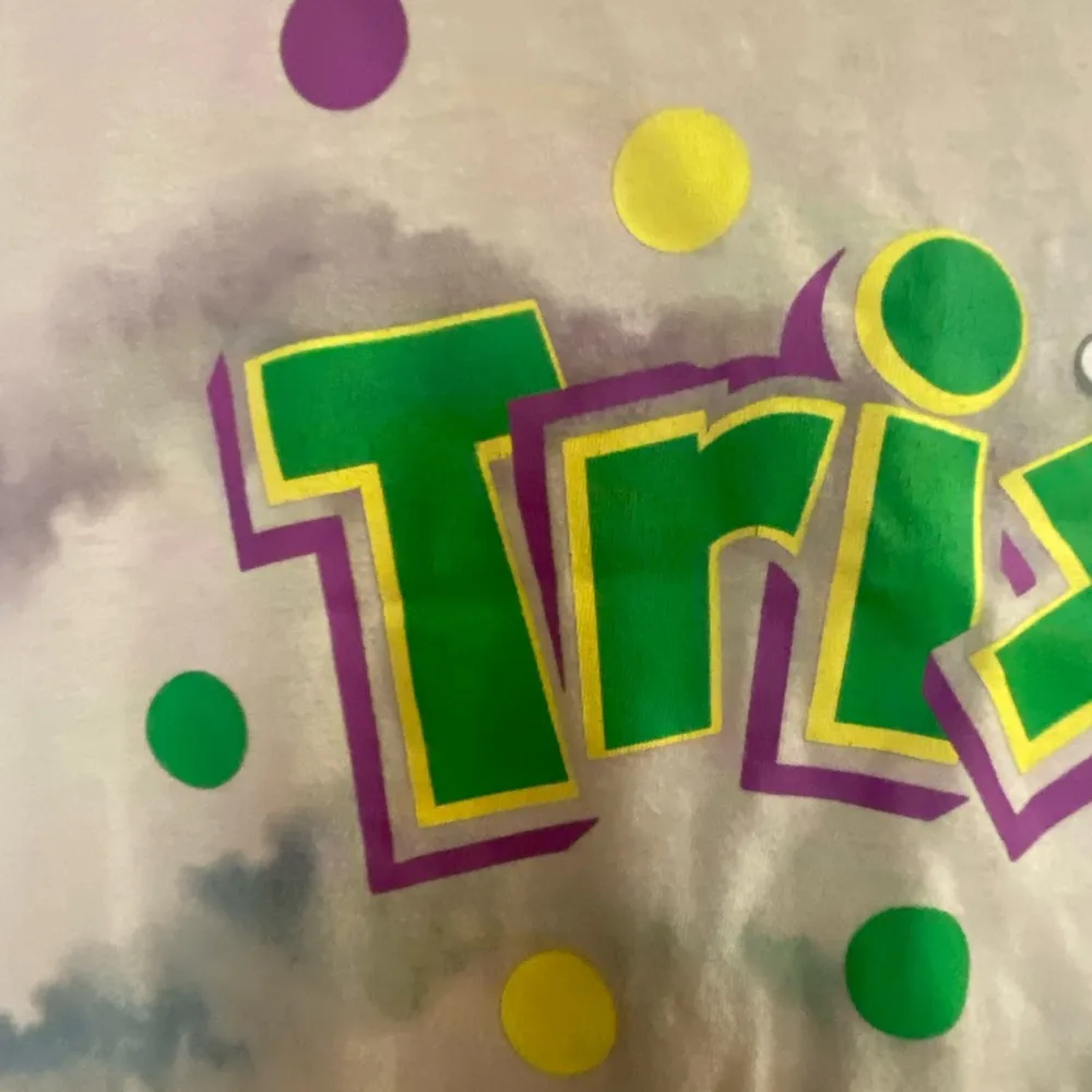 Trix Cereal Vintage Womens Crop Top T Shirt 2XL Bust 38” Pastel - Image 4