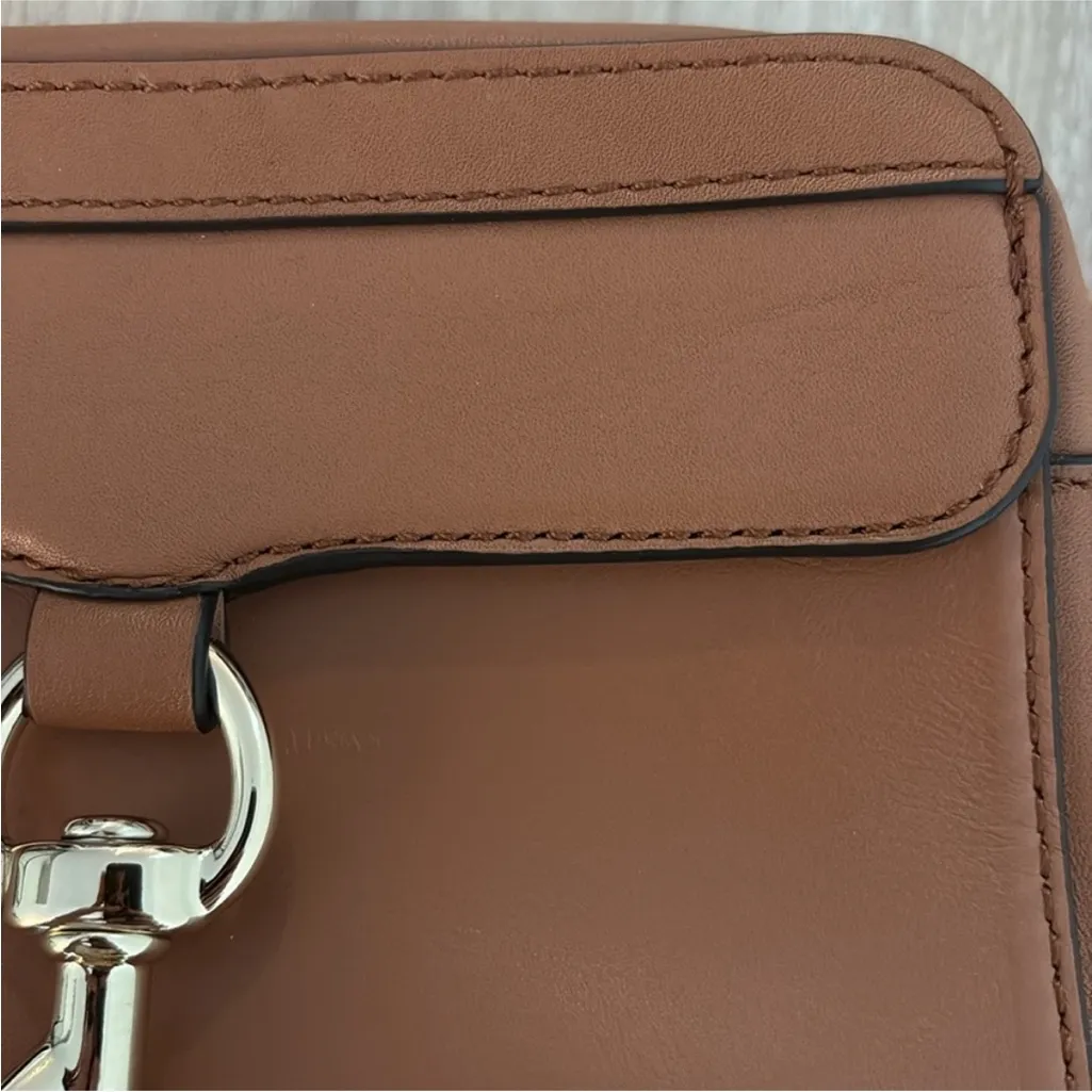 NWT Rebecca Minkoff MAB Camera Bag Crossbody in Almond Brown Handbag Purse New - Image 6